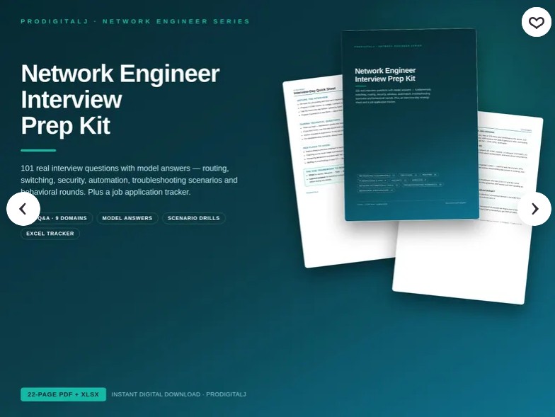 Network Engineer Interview Prep Kit